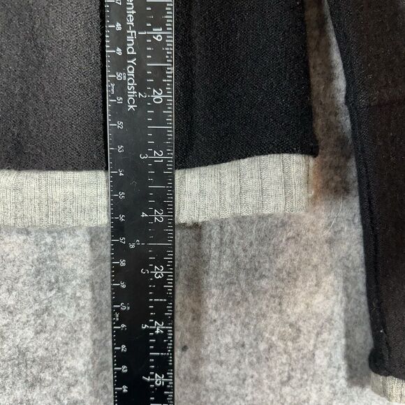 Eko-Logic 100% Recycled Cashmere Sweater Womens Large Retro USA Handmade Flaws - Picture 9 of 10